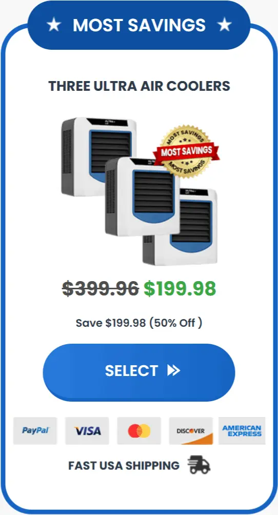 Arctic Air Cooler offer package price 